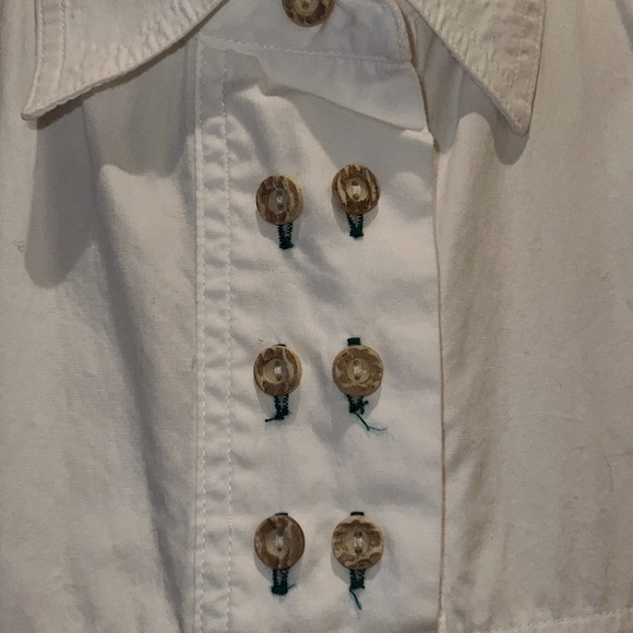 Hammerschmid Vintage Blouse 100% Cotton Size 42 - Picture 7 of 16